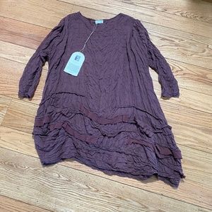 Krista Larson Eyelash Dress OSFA Retail $530